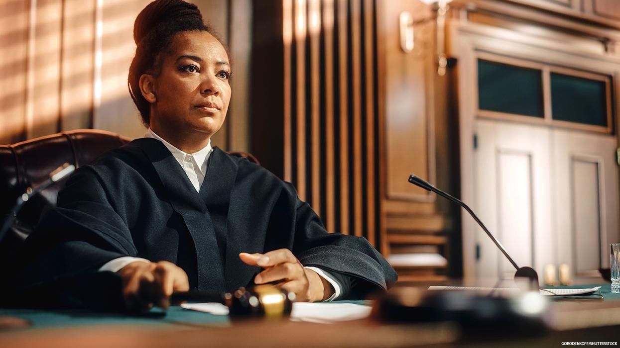 Judge listens to case