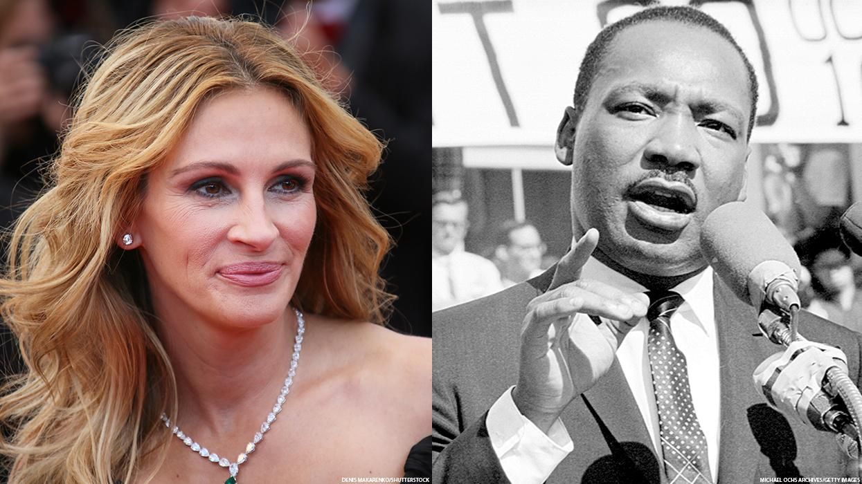 Julia Roberts and MLK Jr.