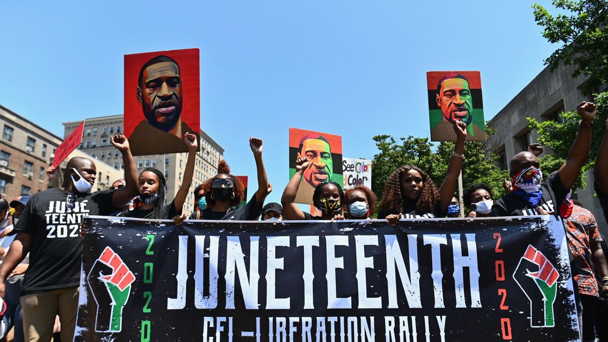 Juneteenth rally