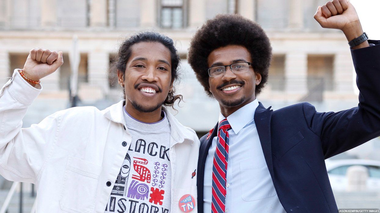 Justin Jones and Justin Pearson