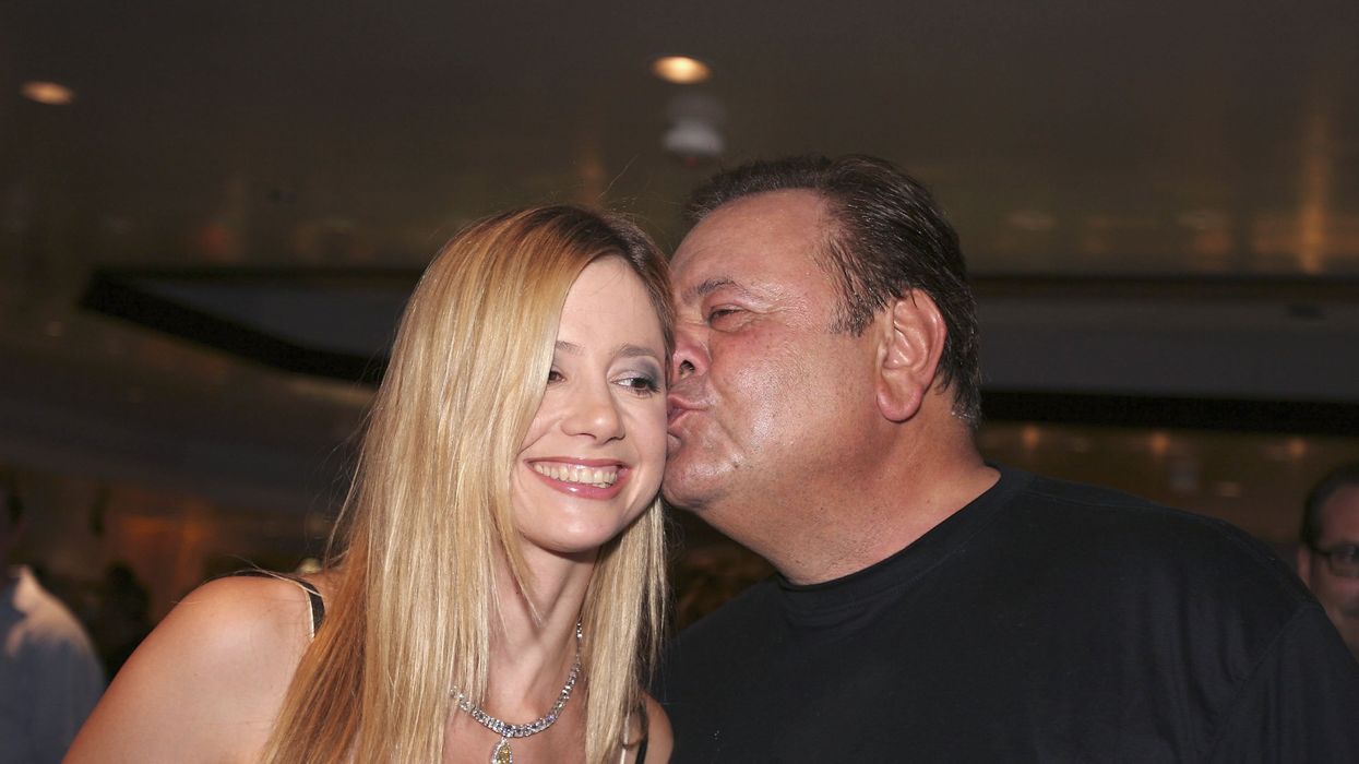 (L-R) Mira Sorvino, Paul Sorvino