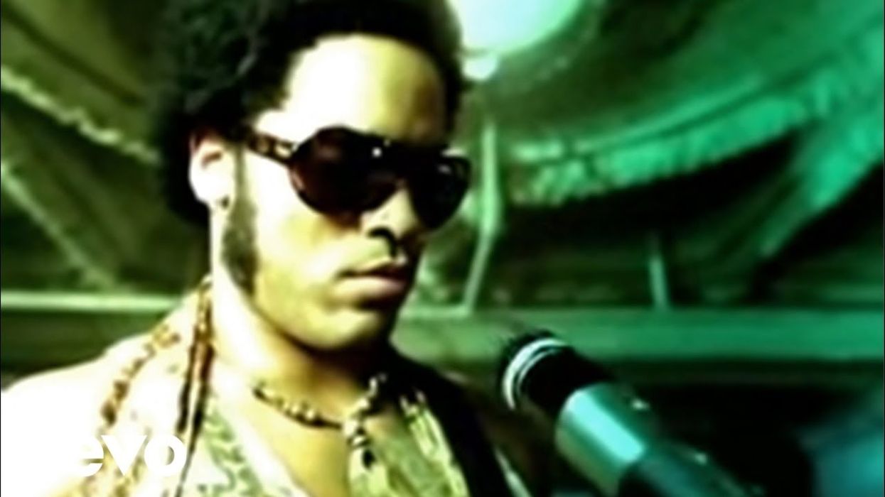 Lenny Kravitz Promotes 'Let Love Rule' Memoir