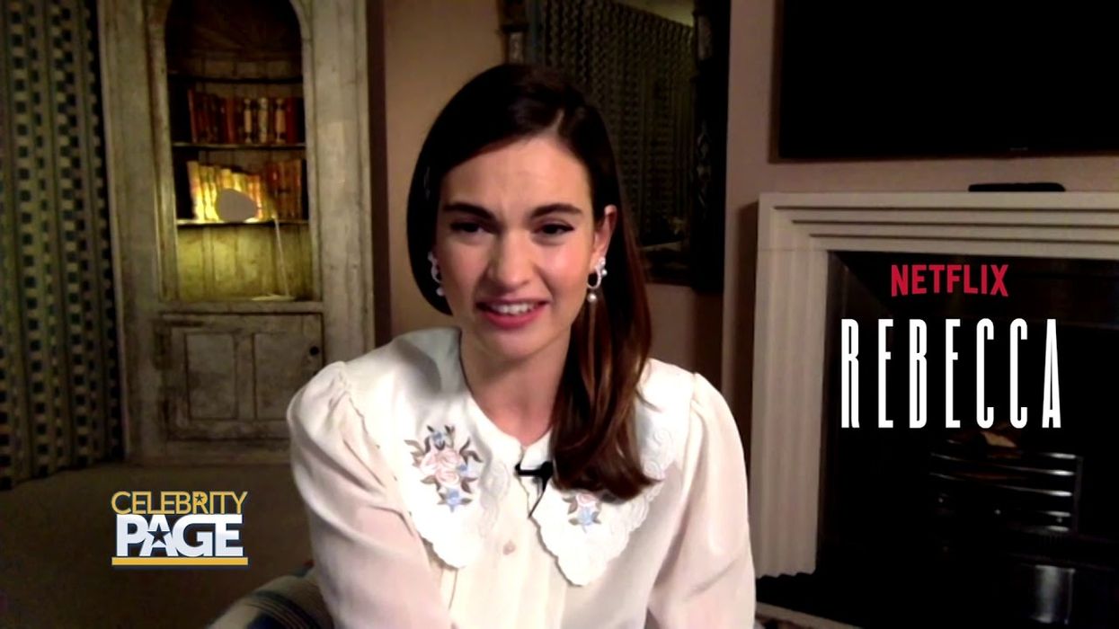 WATCH: All Eyes are on Lily James in 'Rebecca'