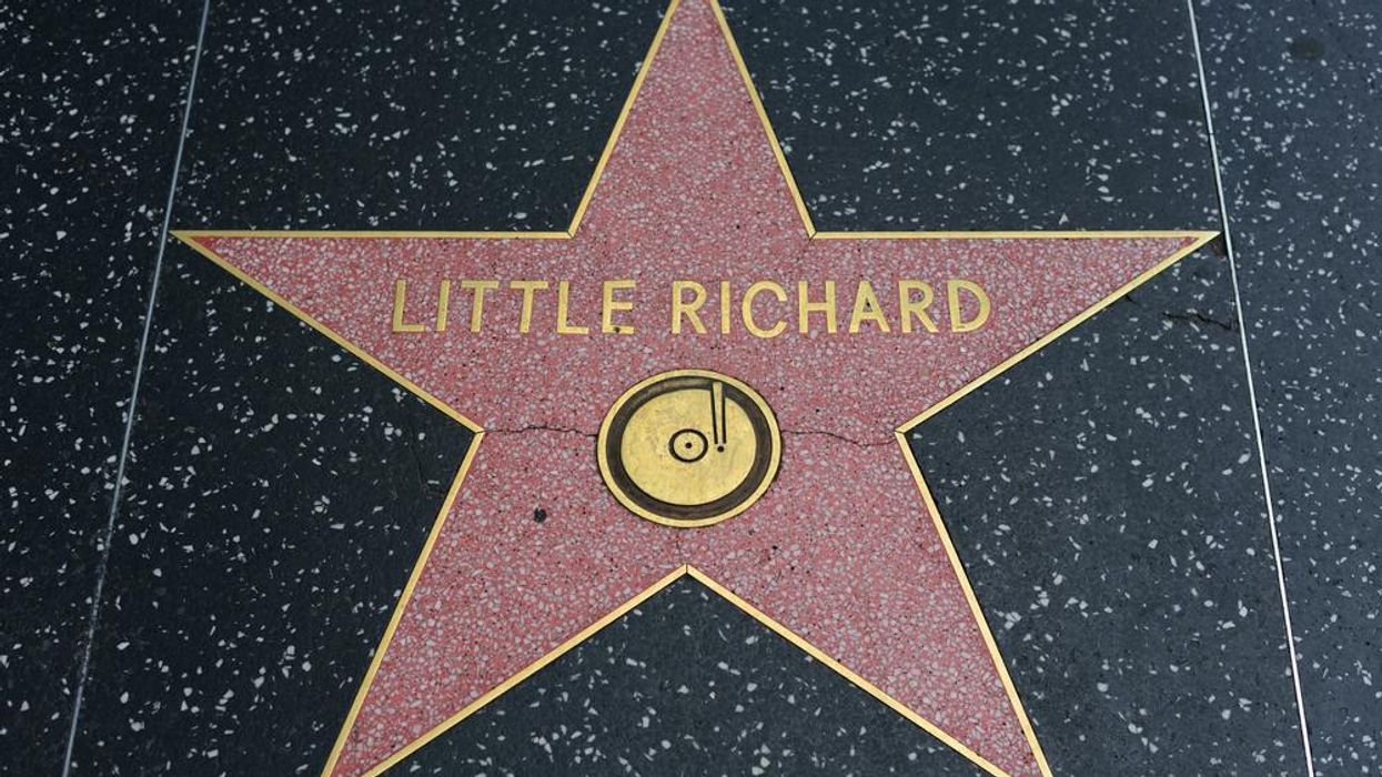 Little Richard Walk of Fame star