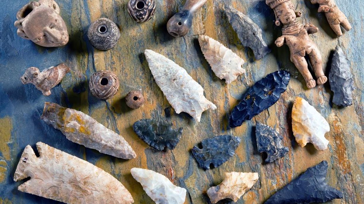 Native American arrowheads