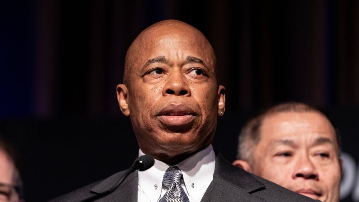 New York City mayor Eric Adams