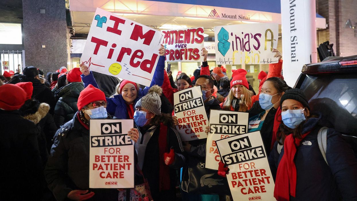 New York City nurses strike