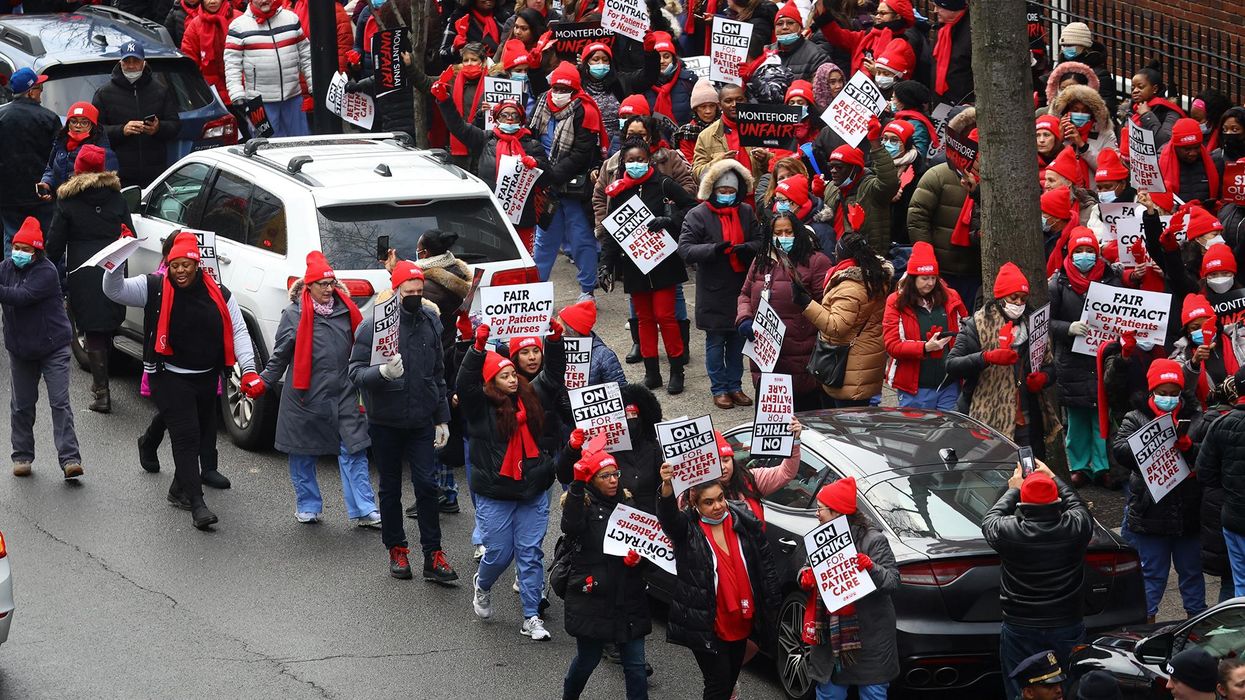 New York City nurses strike