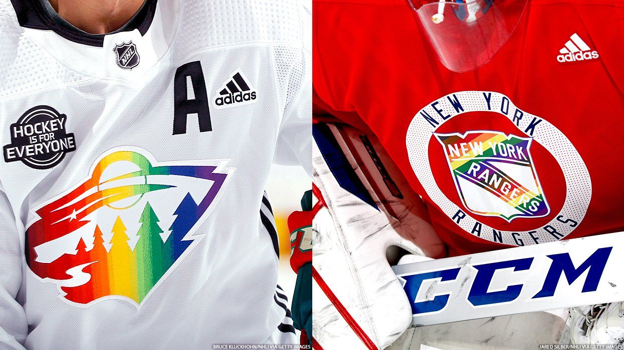NHL Pride Jerseys