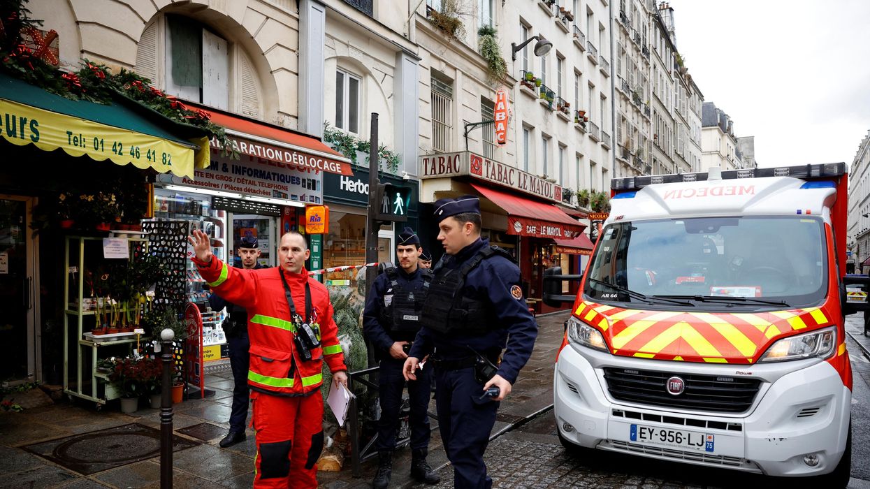 Paris shooting scene