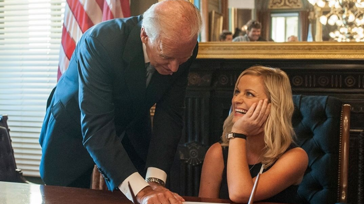 That One Time Leslie Knope Met Joe Biden