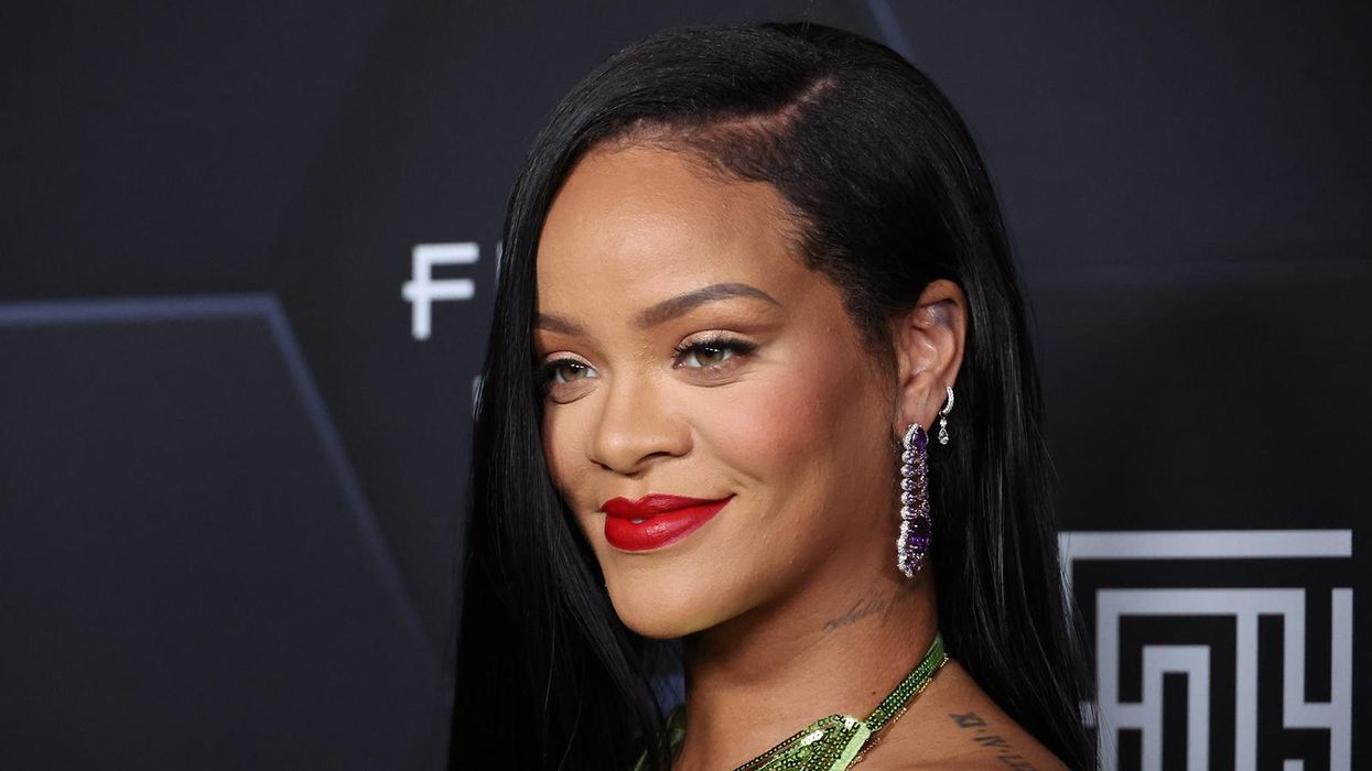 Rihanna, here in 2022, will debut new music on the 'Wakanda Forever' soundtrack.