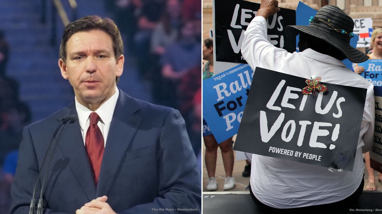 Ron DeSantis Sued For Voter Intimidation