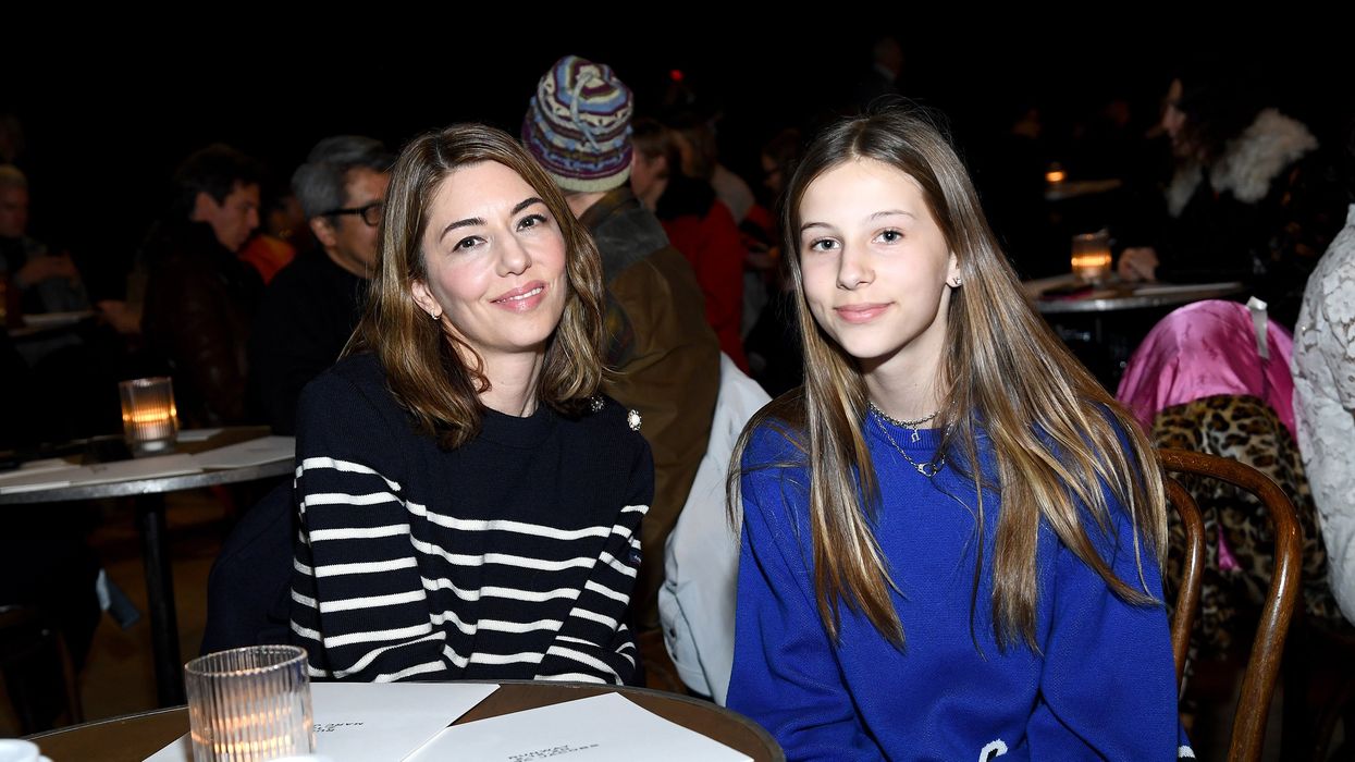 Sofia Coppola (L) and Romy Mars