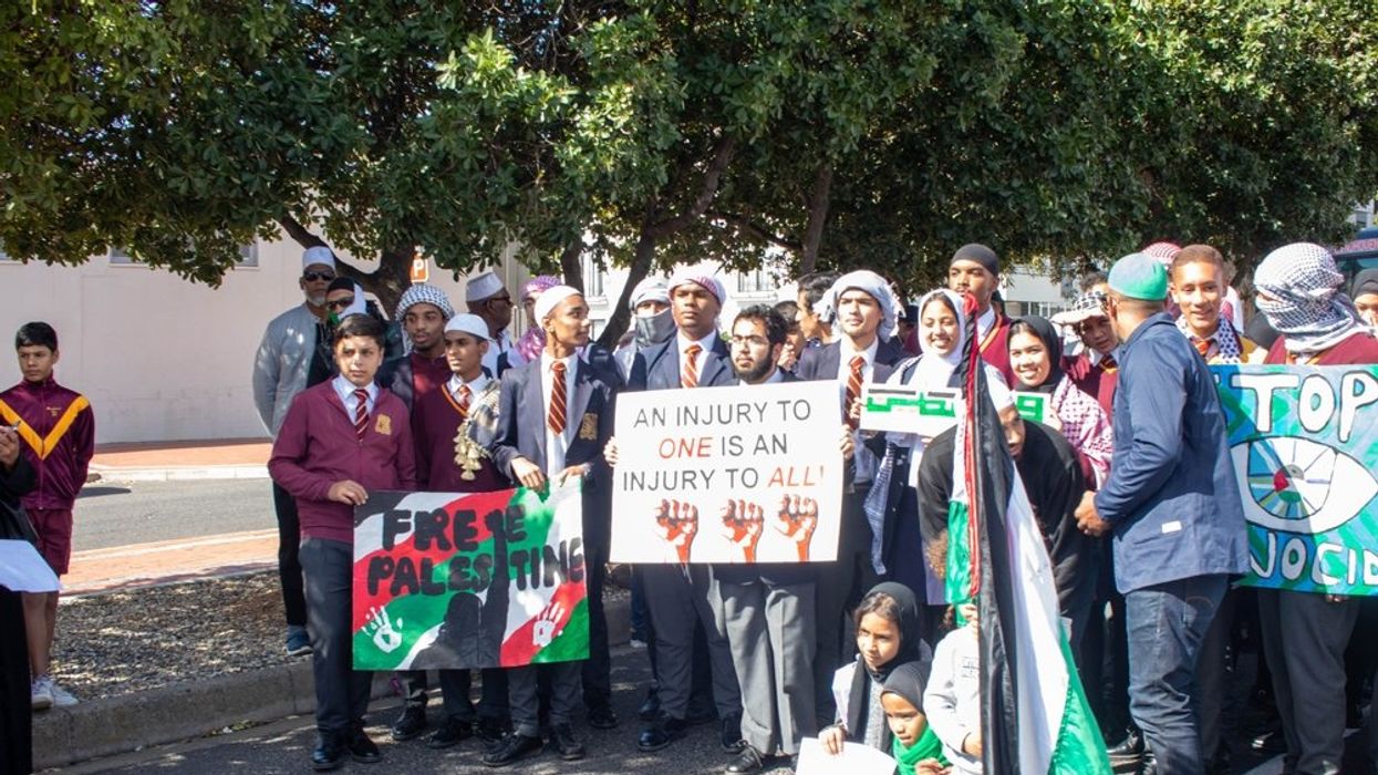 South Africa Cape Town Palestine protest