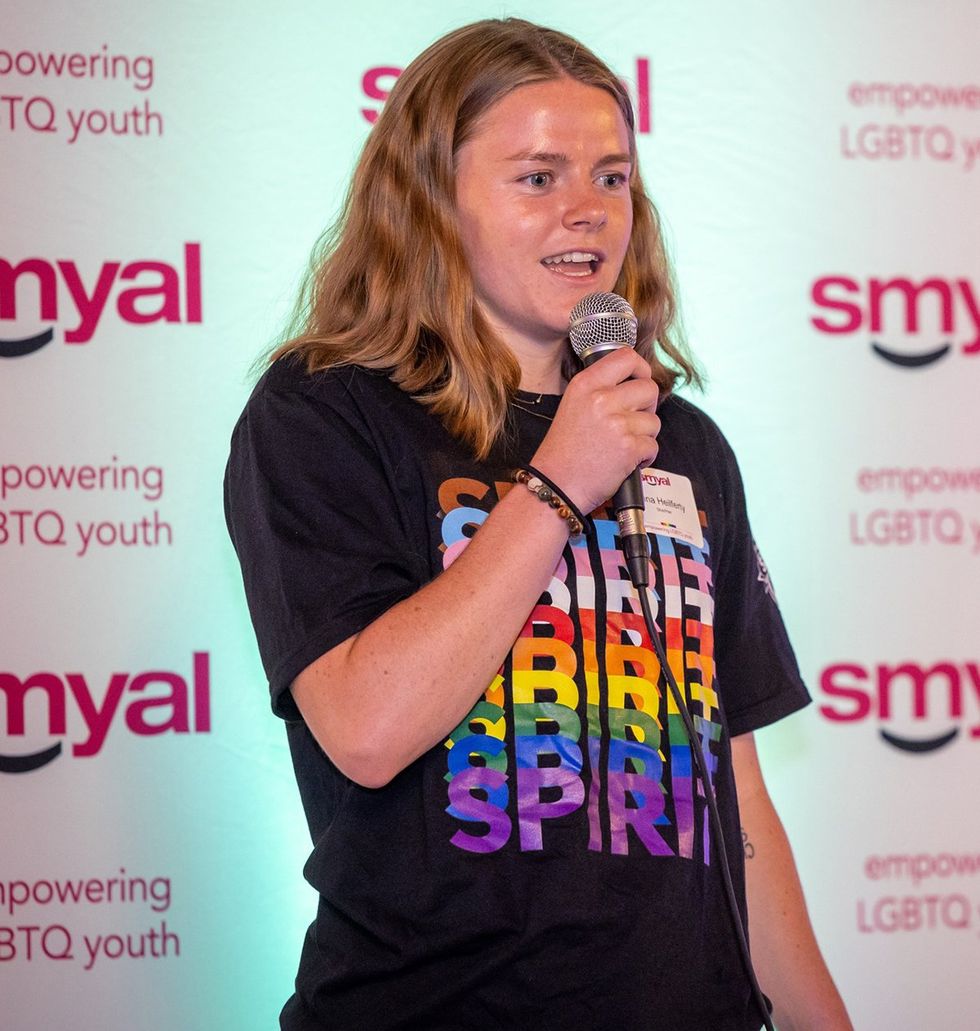 Speaker at SMYAL event