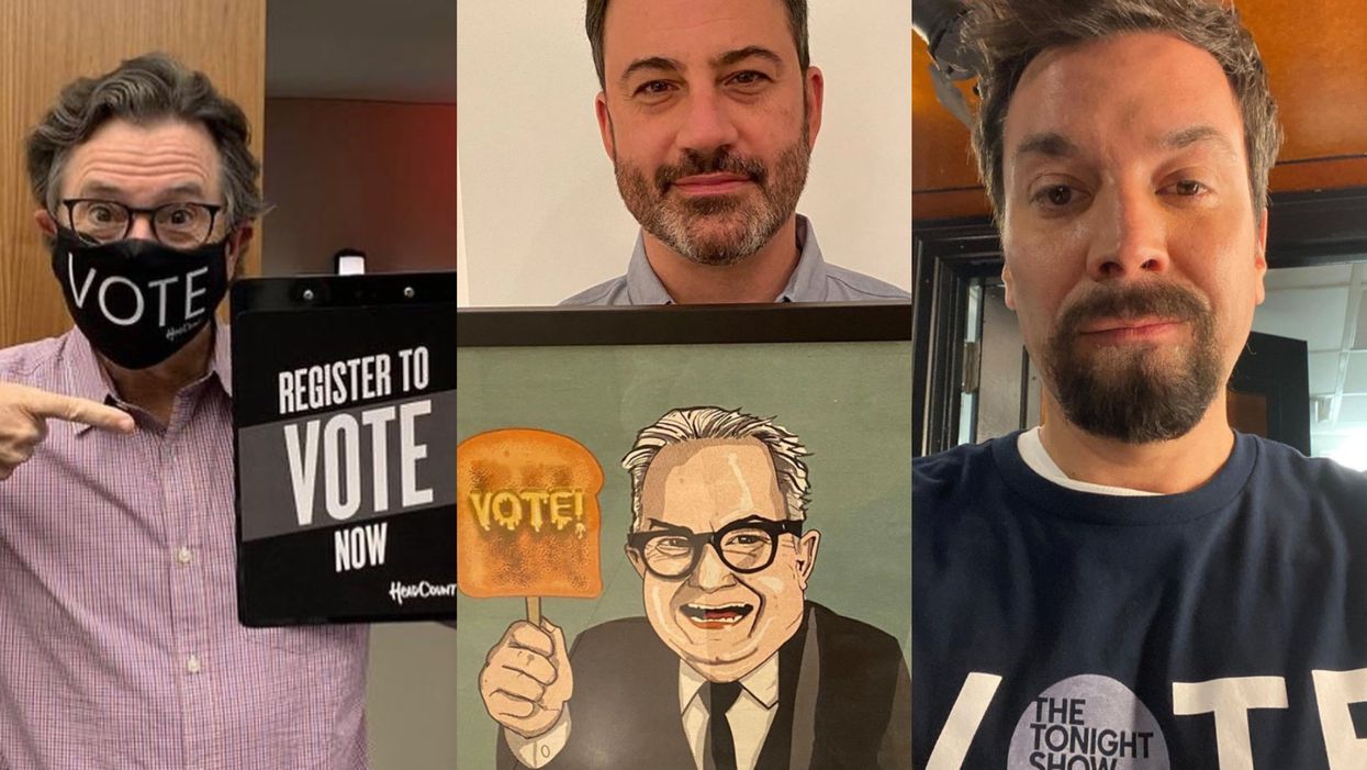 Late Night Hosts Deliver Messages Ahead Of Election Results