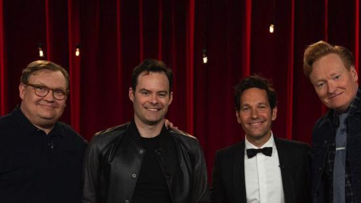 Paul Rudd Pranks Conan One Last Time
