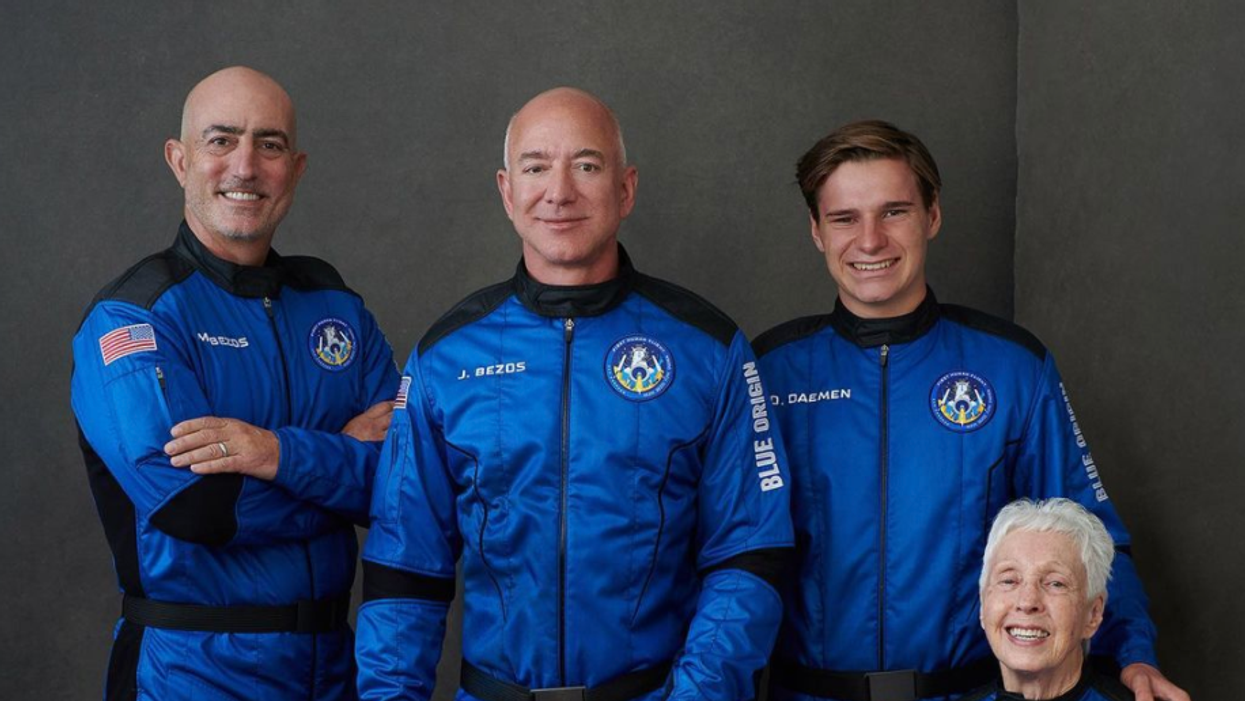 Jeff Bezos Successfully Launches into Space, Lands Safely