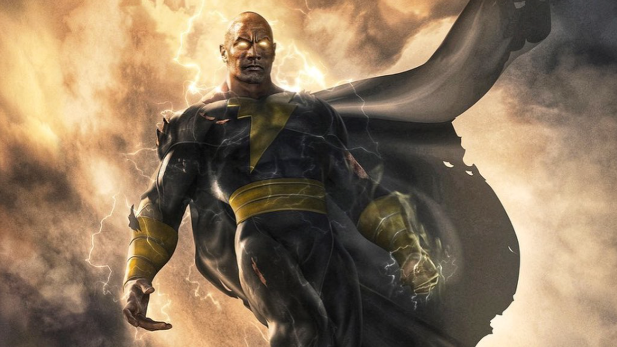 The Rock Announces 'Black Adam' Release Date in a Big Way