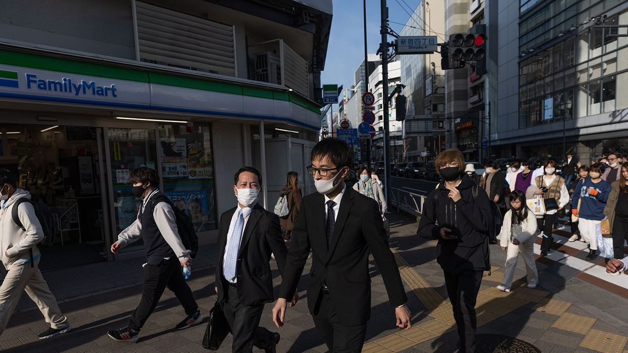 Tokyo businessmen