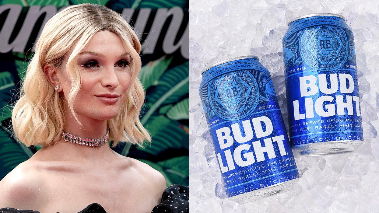 transgender model Dylan Mulvaney Bud Light Cans