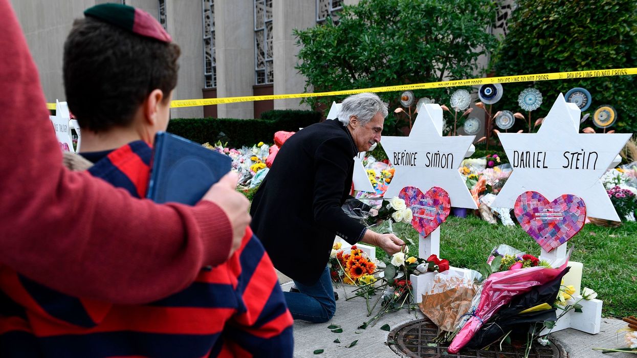 Tree of Life synagogue shooting memorial