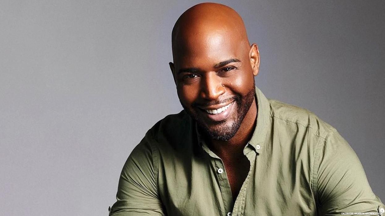 TV personality, actor, writer, and activist Karamo Brown