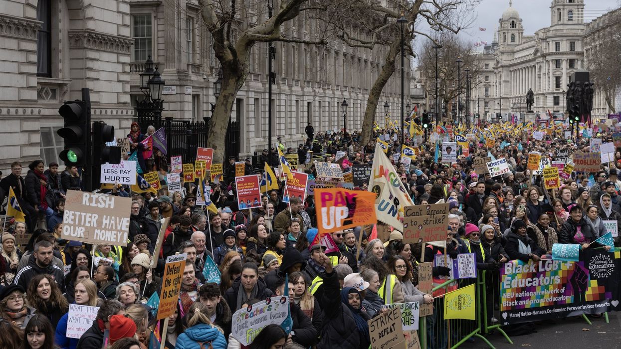 UK teachers strike