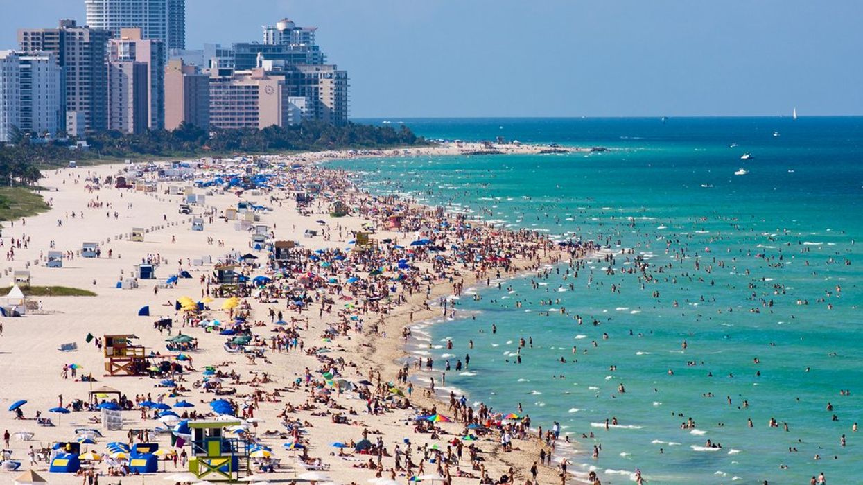 Water at Florida's Tip Surpasses 100 Degrees