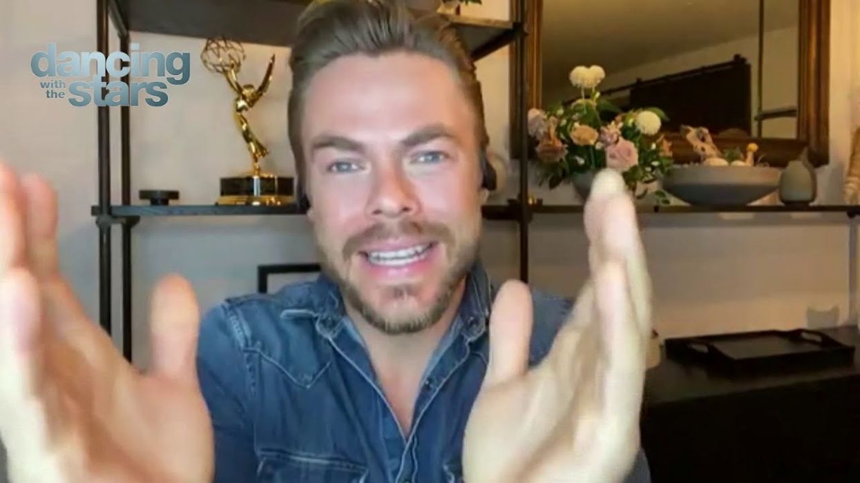 WATCH: Derek Hough Talks With Advocate Channel Fresh Off His Performance With Girlfriend, Hayley Erbert