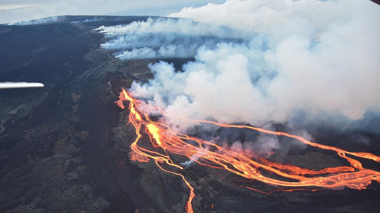 World's Largest Active Volcano Spills Lava Toward Key Hawaiian Highway