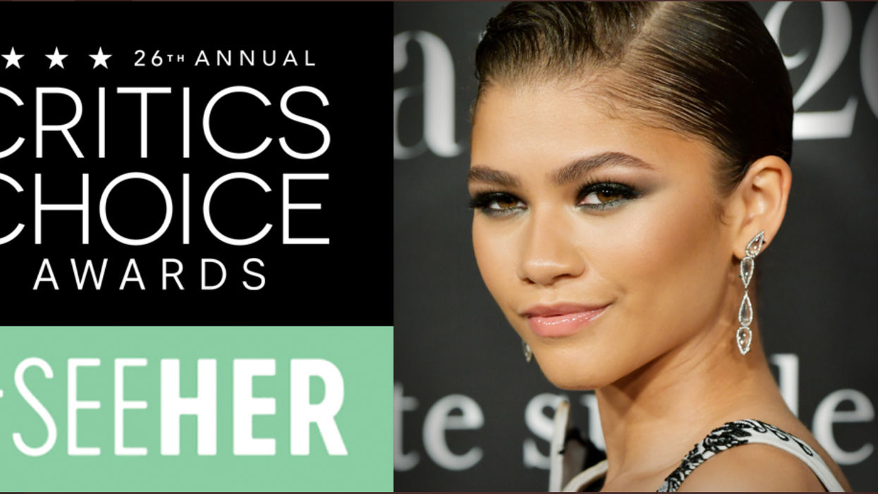 Zendaya Receives the SeeHer Award Critics Choice Awards